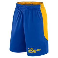 Los Angeles Rams Launch Shorts Royal/Gold | Fanatics