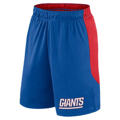 New York Giants Launch Shorts Royal/Red | Fanatics
