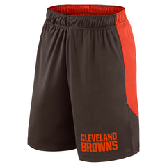 Cleveland Browns Launch Shorts Brown/Red | Fanatics