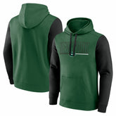 New York Jets Outline Pullover Hoodie Green/Black | Fanatics