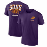 Phoenix Suns Logo Athletic Never Over T-Shirt Purple - NBA