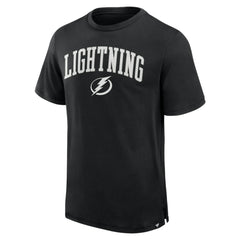 Tampa Bay Lightning Fanatics Elevated Pima T-Shirt - Black - NHL
