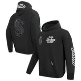 Seattle Kraken Pro Standard Paint the City Pullover Hoodie - Black - NHL
