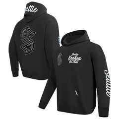 Seattle Kraken Pro Standard Paint the City Pullover Hoodie - Black - NHL