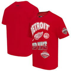 Detroit Red Wings Pro Standard Turn It Up T-Shirt - Red - NHL