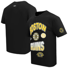 Boston Bruins Pro Standard Turn It Up T-Shirt - Black - NHL