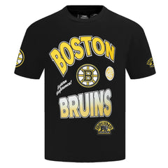 Boston Bruins Pro Standard Turn It Up T-Shirt - Black - NHL