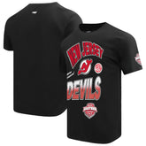 New Jersey Devils Pro Standard Turn It Up T-Shirt - Black - NHL