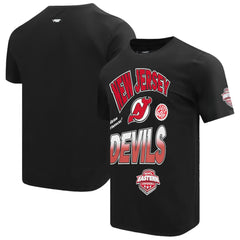 New Jersey Devils Pro Standard Turn It Up T-Shirt - Black - NHL
