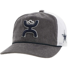 Dallas Cowboys HOOey H Cord Trucker Adjustable Hat Gray | NFL