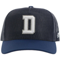 Dallas Cowboys HOOey All Mesh Trucker Adjustable Hat Navy | NFL