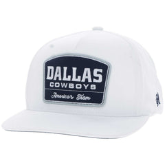 Dallas Cowboys HOOey America's Team Adjustable Hat White | NFL