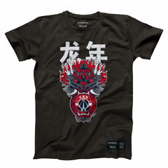 Washington Wizards Hyperfly Unisex Year of the Dragon Lunar New Year Collection T-Shirt Heather Black - NBA