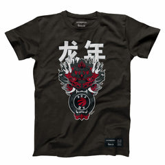 Toronto Raptors Hyperfly Unisex Year of the Dragon Lunar New Year Collection T-Shirt Heather Black - NBA