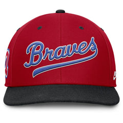 Atlanta Braves Nike Cooperstown Collection Pro Performance Snapback Hat - MLB