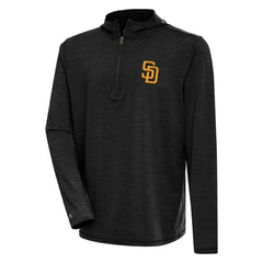 San Diego Padres Antigua Tidy Quarter-Zip Hoodie - MLB