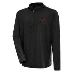 San Francisco Giants Antigua Tidy Quarter-Zip Hoodie - MLB
