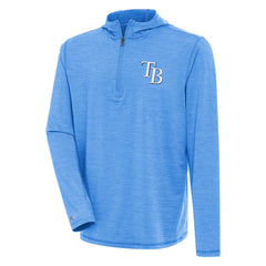Tampa Bay Rays Antigua Tidy Quarter-Zip Hoodie - MLB