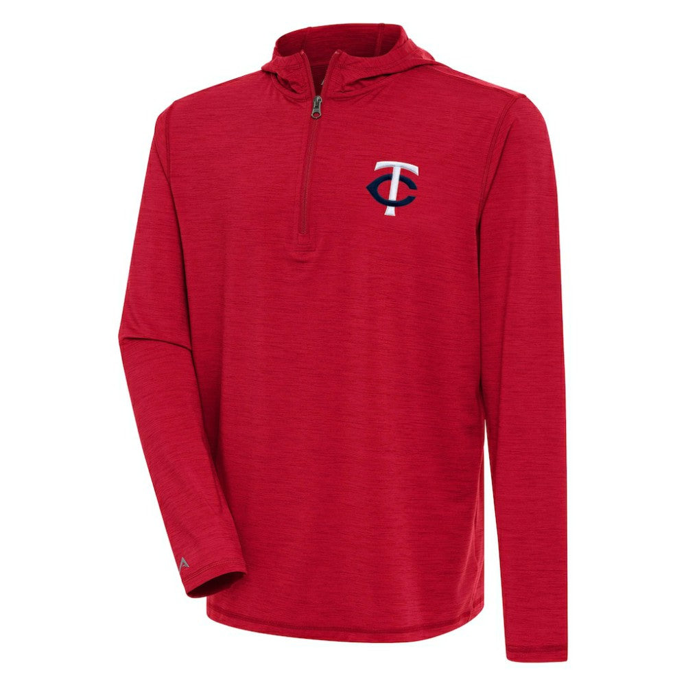 Minnesota Twins Antigua Tidy Quarter-Zip Hoodie - MLB
