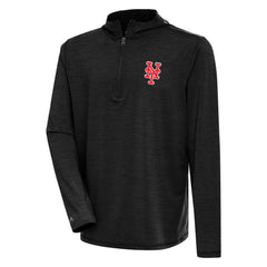 New York Mets Antigua Tidy Quarter-Zip Hoodie - MLB