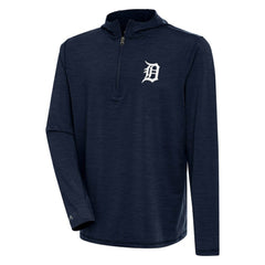Detroit Tigers Antigua Tidy Quarter-Zip Hoodie - MLB