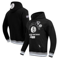 Brooklyn Nets Pro Standard Area Code Pullover Hoodie Black - NBA
