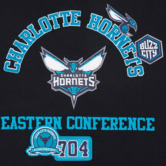 Charlotte Hornets Pro Standard Area Code Pullover Hoodie Black - NBA