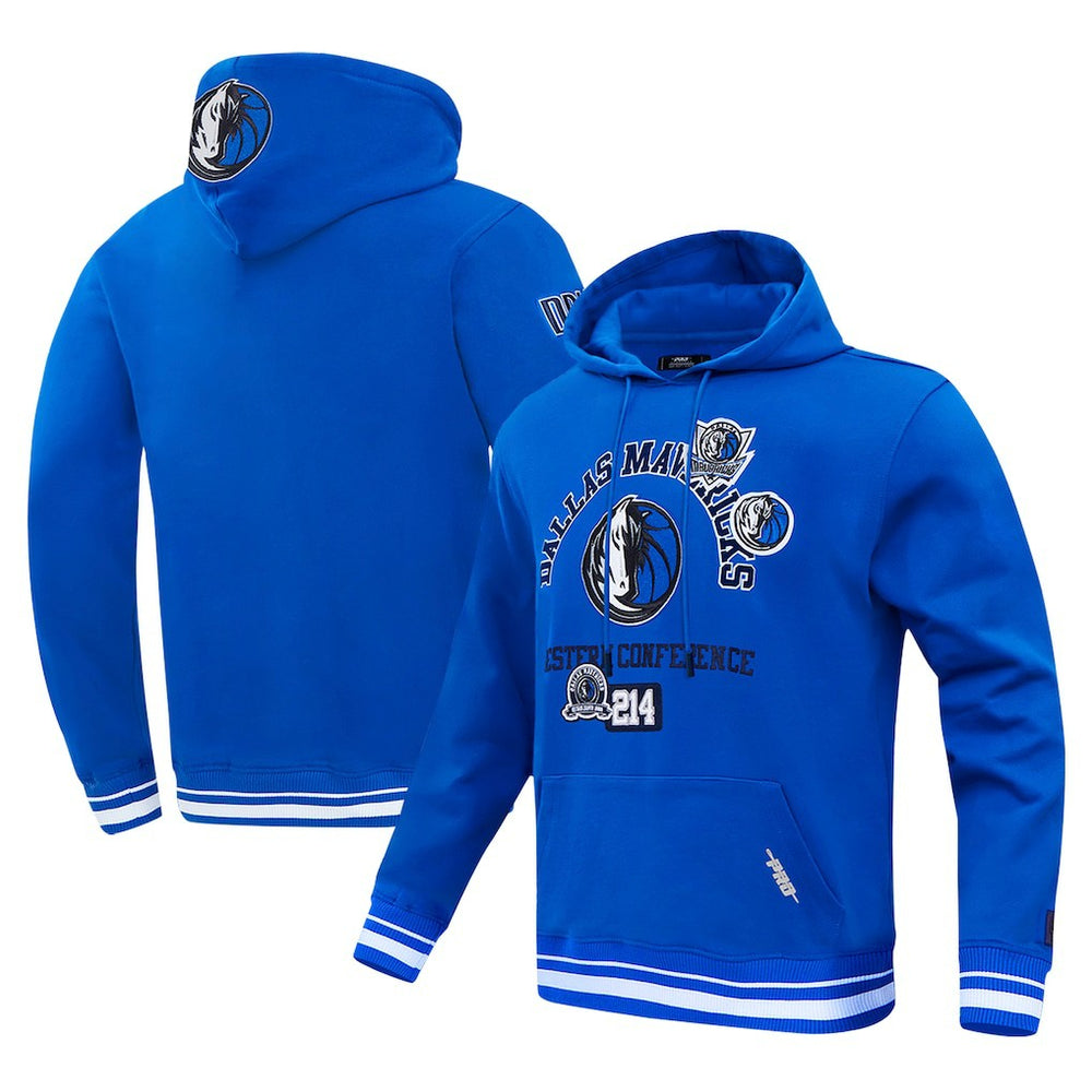 Dallas Mavericks Pro Standard Area Code Pullover Hoodie Blue - NBA