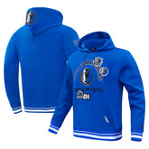 Dallas Mavericks Pro Standard Area Code Pullover Hoodie Blue - NBA