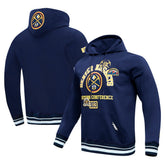 Denver Nuggets Pro Standard Area Code Pullover Hoodie Navy - NBA
