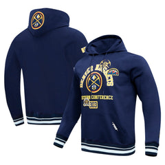 Denver Nuggets Pro Standard Area Code Pullover Hoodie Navy - NBA
