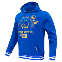 Golden State Warriors Pro Standard Area Code Pullover Hoodie Royal - NBA