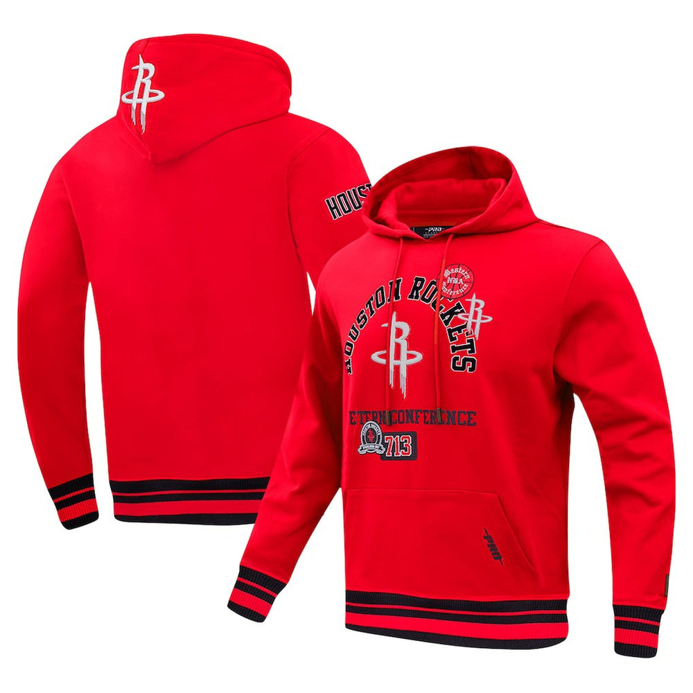 Houston Rockets Pro Standard Area Code Pullover Hoodie Red - NBA