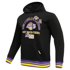 Los Angeles Lakers Pro Standard Area Code Pullover Hoodie Black - NBA