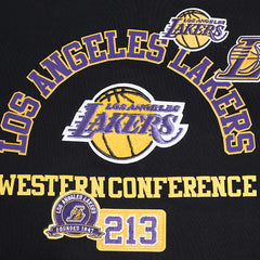 Los Angeles Lakers Pro Standard Area Code Pullover Hoodie Black - NBA