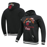 Miami Heat Pro Standard Area Code Pullover Hoodie Black - NBA