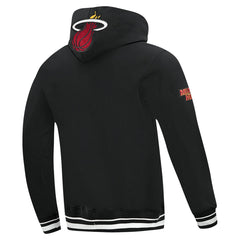 Miami Heat Pro Standard Area Code Pullover Hoodie Black - NBA