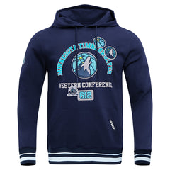 Minnesota Timberwolves Pro Standard Area Code Pullover Hoodie Navy - NBA