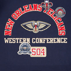 New Orleans Pelicans Pro Standard Area Code Pullover Hoodie Navy - NBA