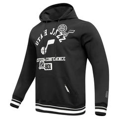 Utah Jazz Pro Standard Area Code Pullover Hoodie Black - NBA
