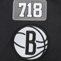 Brooklyn Nets Pro Standard Area Code Shorts Black - NBA