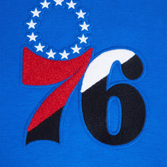 Philadelphia 76ers Pro Standard Split Logo Pullover Hoodie Royal - NBA
