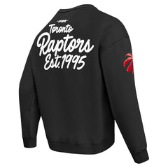 Toronto Raptors Pro Standard Paint the City Drop Shoulder Sweatshirt Black - NBA