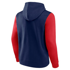 Atlanta Braves Fanatics Outline Fleece Pullover Hoodie - MLB