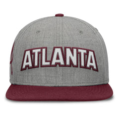 Atlanta Braves Fanatics Elements Felt Chainstitch Snapback Hat - MLB