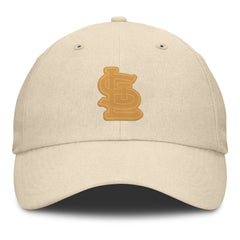 St. Louis Cardinals Fanatics Front Office Leather Patch Adjustable Hat - MLB