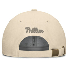 Philadelphia Phillies Fanatics Front Office Leather Patch Adjustable Hat - MLB