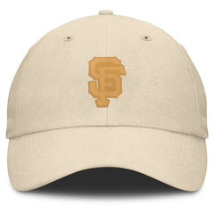 San Francisco Giants Fanatics Front Office Leather Patch Adjustable Hat - MLB