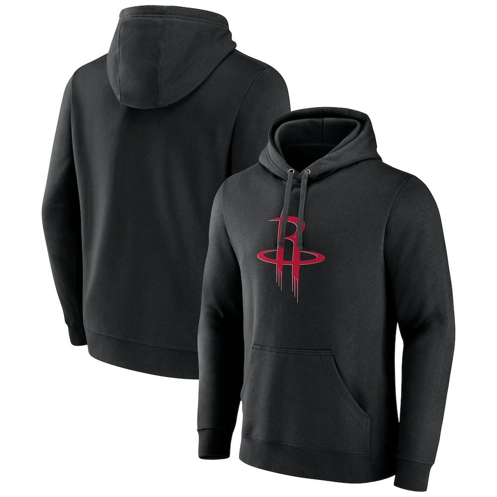 Houston Rockets Primary Logo Pullover Hoodie Black - NBA
