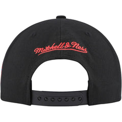 Winnipeg Jets Mitchell & Ness Core Team Script 2.0 Snapback Hat - Black - NHL